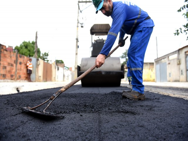 Prefeitura divulga programao da prxima semana das obras do Asfalto Novo