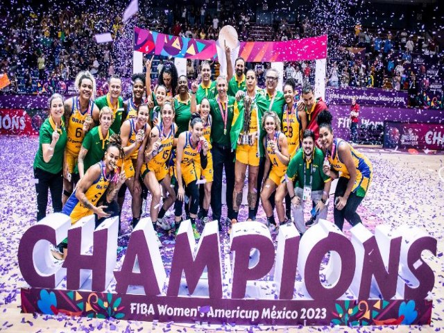 Basquete: Brasil derrota Estados Unidos e  campeo invicto da Copa Amrica