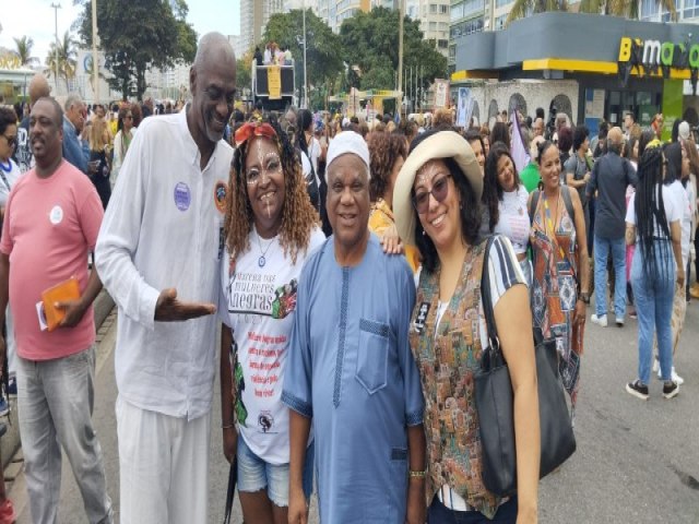 São João da Barra participa da 9ª Marcha das Mulheres Negras