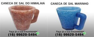 Canecas de sal