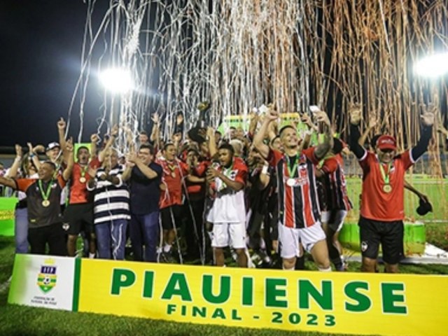 River vence o Fluminense do Piau e conquista o campeonato piauiense de 2023