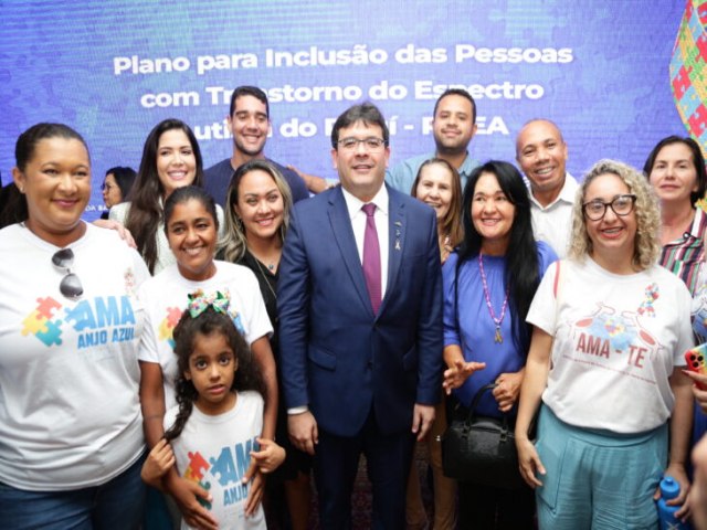 Governador do Piau anuncia plano estadual e a construo do Centro de Referncia para pessoas com autismo