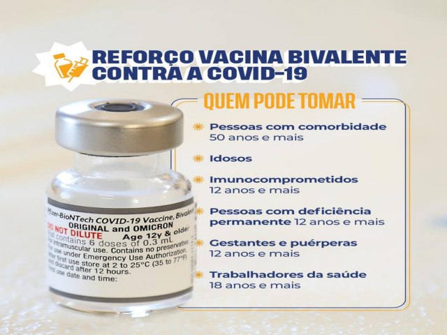 Em Teresina, FMS amplia pblico alvo para vacinao do imunizante bivalente