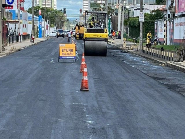 Prefeitura investe no recapeamento asfltico da avenida Lindolfo Monteiro; 189 outros pontos tambm tero obra