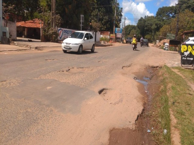 Prefeitura de Teresina far recapeamento asfltico e acostamento da avenida Camilo Filho