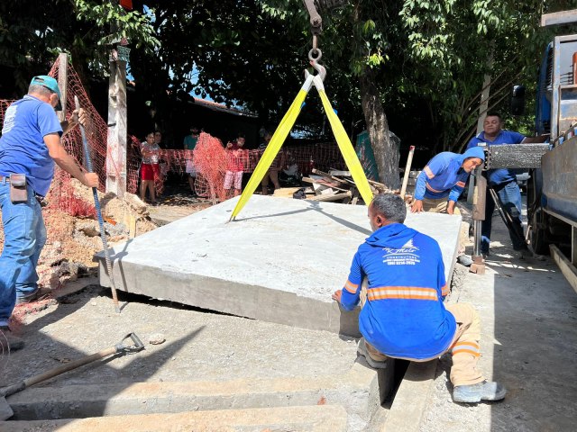 NA CAPITAL: Finalizada a obra da galeria da avenida Jospio Lustosa no bairro Mocambinho