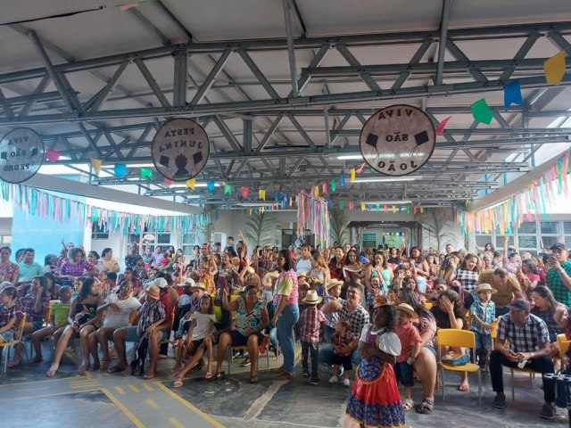 CMEIs e escolas realizam festa junina inspirada em manifestaes culturais de todo Brasil