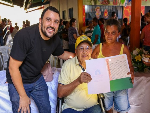 Prefeitura far visita tcnica na zona Sudeste para iniciar a regularizao fundiria de mais de 500 imveis