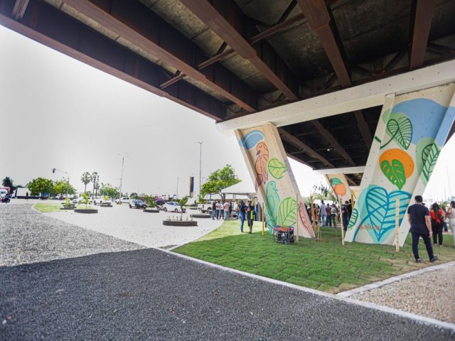 Dr. Pessoa inaugura urbanizao da rotatria do viaduto da Miguel Rosa