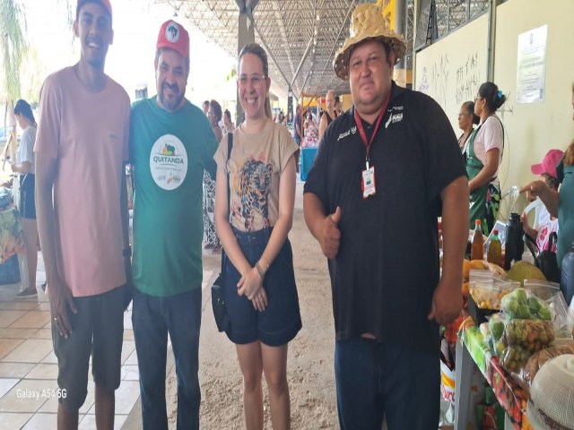 Moreiro do Povo participa da Feira da Quitanda da SAF, na UFPI.