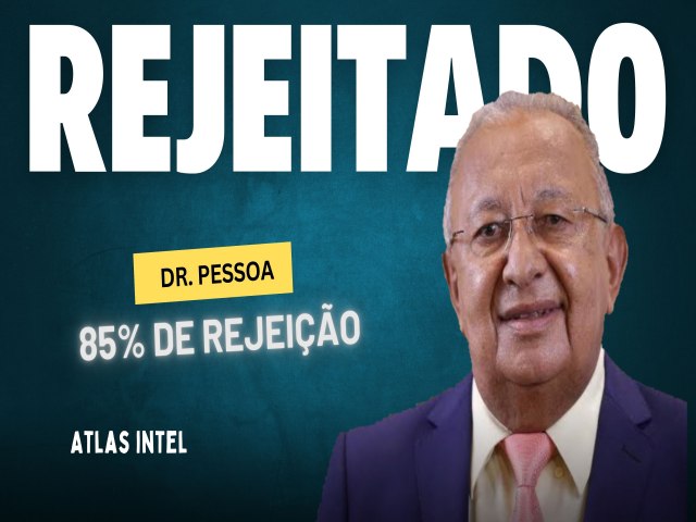 Dr. Pessoa  considerado o penltimo prefeito de maior rejeio entre as capitais do Brasil