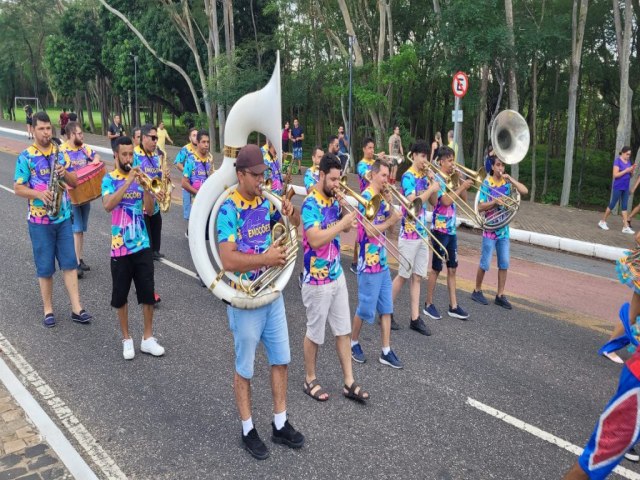 Na capital, Projeto Frevo Teresina anima os domingos no Pr-Carnaval