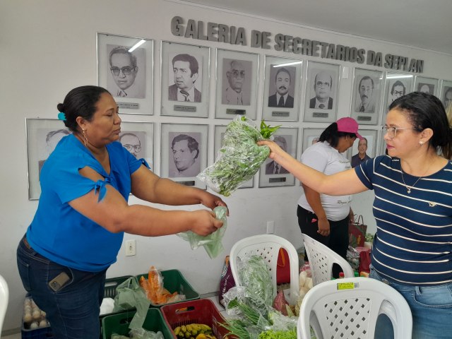 Seplan recebe  primeira feira da agricultura familiar com segurana de 2024