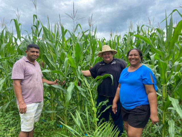 Moreiro do Povo visita produtores da agricultura familiar na regio de Unio