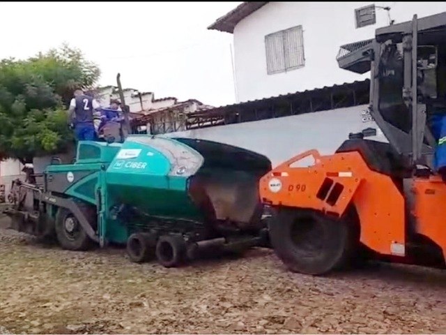 Saad Sudeste I, inicia obra de asfaltamento de 50 ruas do bairro Dirceu II.