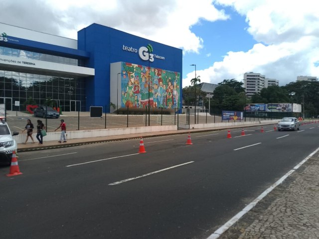 STRANS interdita parcialmente pistas da Avenida Marechal Castelo Branco para realizao das reunies do G20 no Centro de Convenes de Teresina