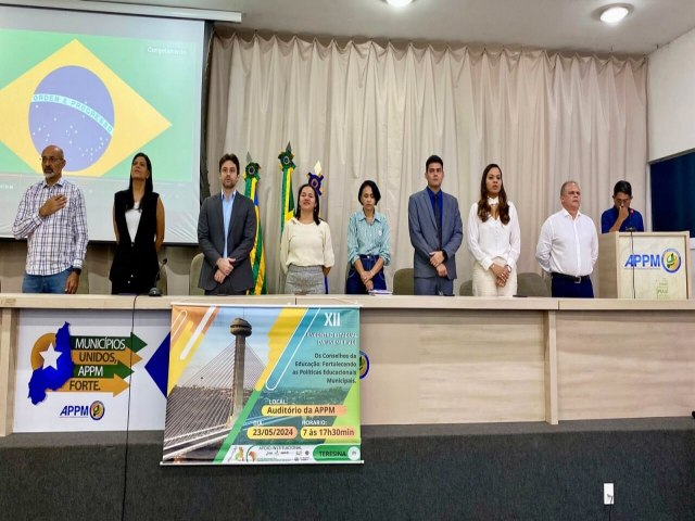 Secretrio Municipal de Educao prestigia XII Encontro da UNCME Piau