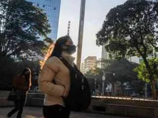 Belo Horizonte registra menor temperatura do ano e sensao trmica chega  -4,8 C.