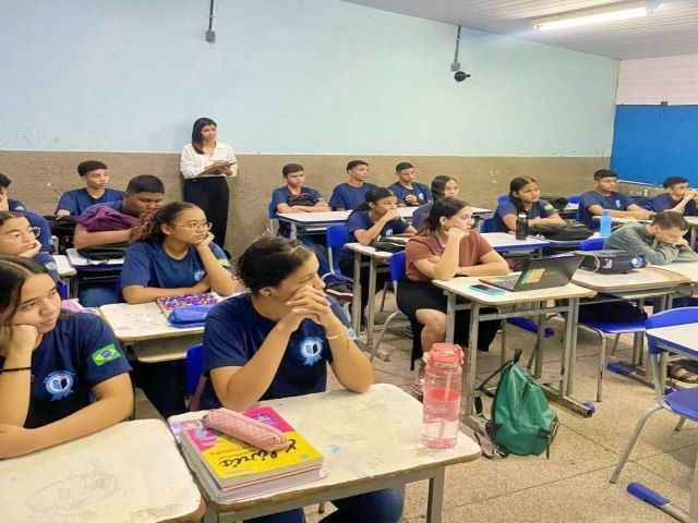 Projeto Lao Amarelo  realizado na Escola Municipal Parque Itarar