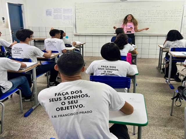 Alunos da Escola Municipal Francisco Prado participam do Pr-IFPI