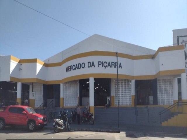 Prefeitura de Teresina conclui reforma do Mercado da Piarra em seu aniversrio de 29 anos