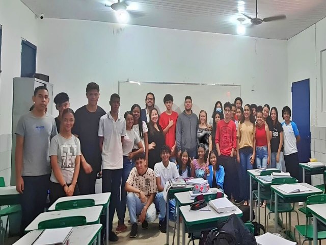 Alunos do Pr-IFPI participam de palestra sobre vocao profissional