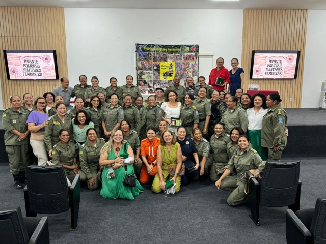 Polcia Militar do Piau celebra os 30 anos da presena feminina na corporao