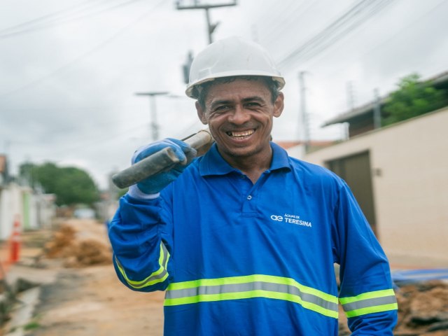 Em sete anos de investimentos, guas de Teresina triplica o ndice de cobertura em esgotamento sanitrio na capital