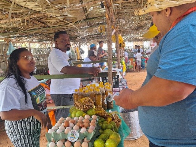 Moreiro do Povo visita Assentamento Santiago I em Unio