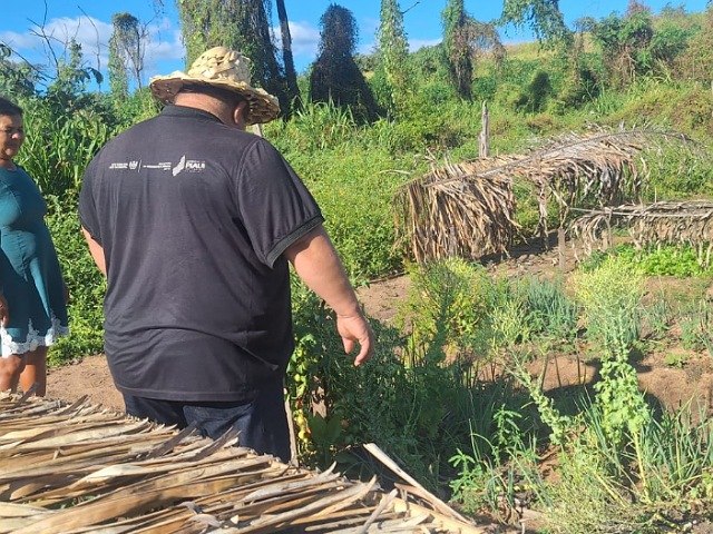 Coordenao de Articulao Social Rural da SUCID/SSP visita canteiros de produtoras rurais