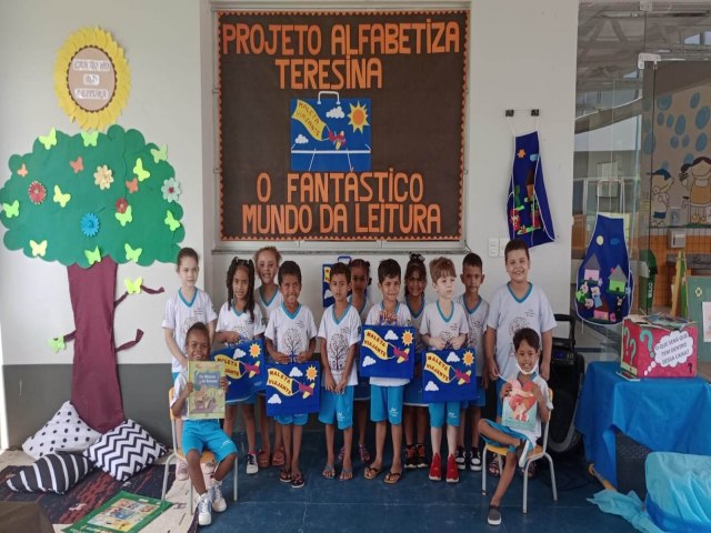 Desempenho dos alunos  impulsionado pelo Projeto Alfabetiza Teresina