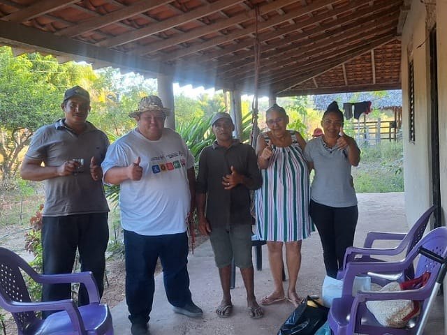 Moreiro do Povo realiza visita em comunidade rural  entre Unio e Teresina