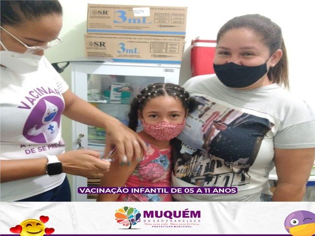 Prefeitura de Muquém vacinando nossas crianças