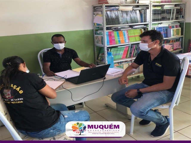 Vigilância Sanitária de Muquém (VISA) segue realizando a fiscalização intensiva das escolas do município.