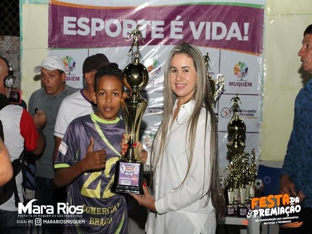 Mara Rios acompanhou a grande noite de finais de nosso Campeonato de Futsal.