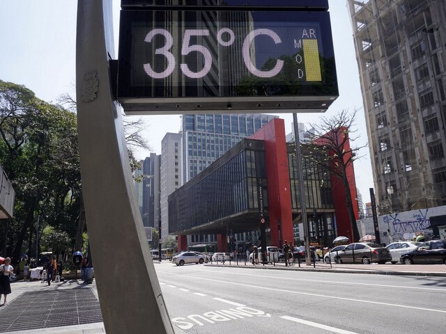 Inmet emite alerta de grande perigo para nove Estados devido  onda de calor no Brasil