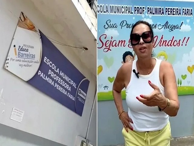 Vereadora Carmlia denuncia precariedade na Escola Municipal Professora Palmira Pereira em Barreiras