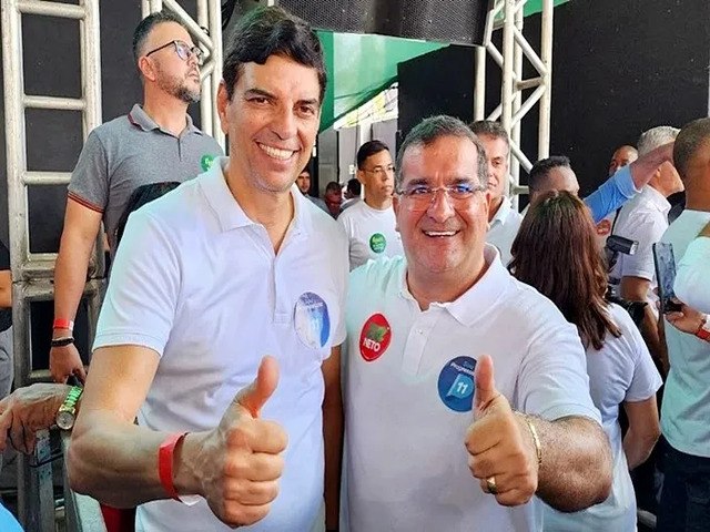 Antonio Henrique Jnior participa da inaugurao da nova sede do Partido Progressistas em Feira de Santana