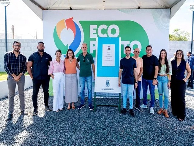 Prefeito Junior Marab enaltece LEM como lder em sustentabilidade na inaugurao do Ecoponto