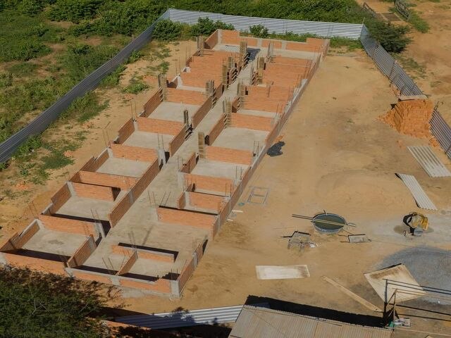 As obras continuam a todo vapor no posto de sade da comunidade de Boa Vista do Pixaim.