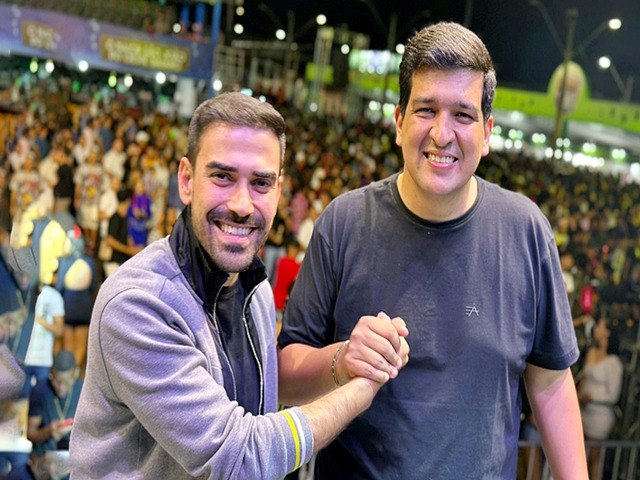 Danilo Henrique  reconhecido por Junior Marab pelo sucesso do Arrai de LEM