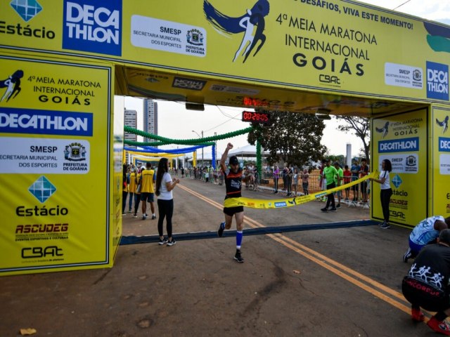 Acontece neste domingo em Goinia a  5 Meia Maratona Internacional de Gois 