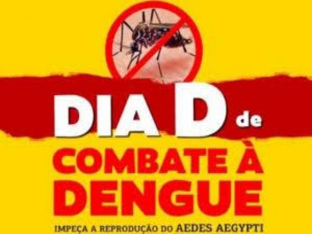 Dia D de combate  dengue estados e municpios se mobilizam neste sbado (2) na luta contra o Aedes aegypti
