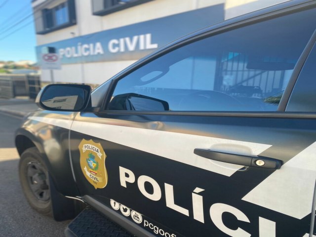 Em Catalo, Polcia Civil prende acusado por uma srie de estelionatos