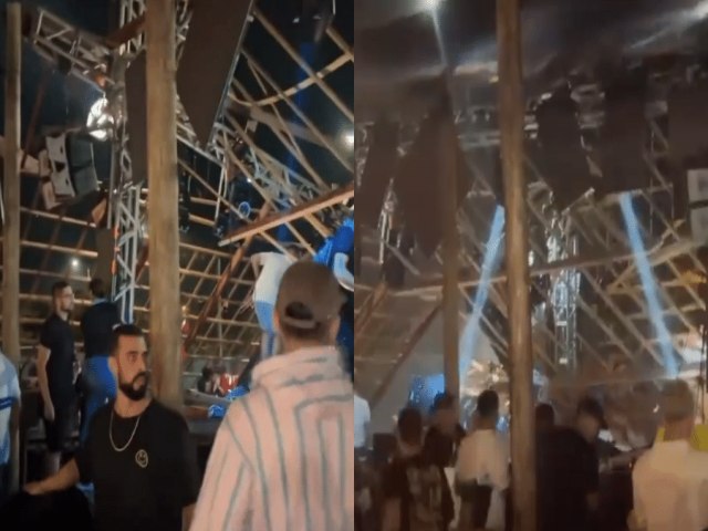 Desabamento de teto de uma casa de shows em Joo Pessoa deixa mais de 40 pessoas feridas