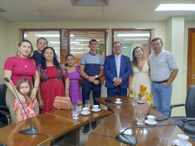 Tanzio S recebe presidente do MDB de Tarauac