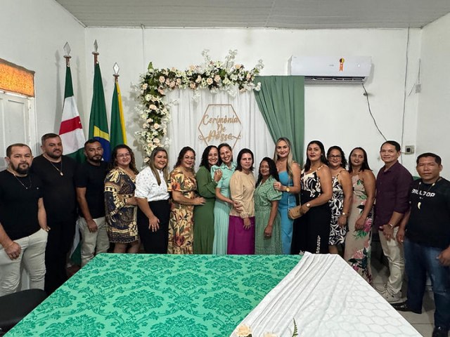 Prefeitura de Tarauac realiza cerimnia de posse de 14 professores; os profissionais iro atuar na zona rural do municpio