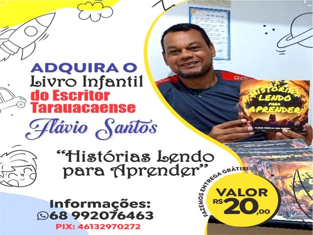 FLVIO SANTOS LANA LIVRO INFANTIL E CRIA SEU PROJETO