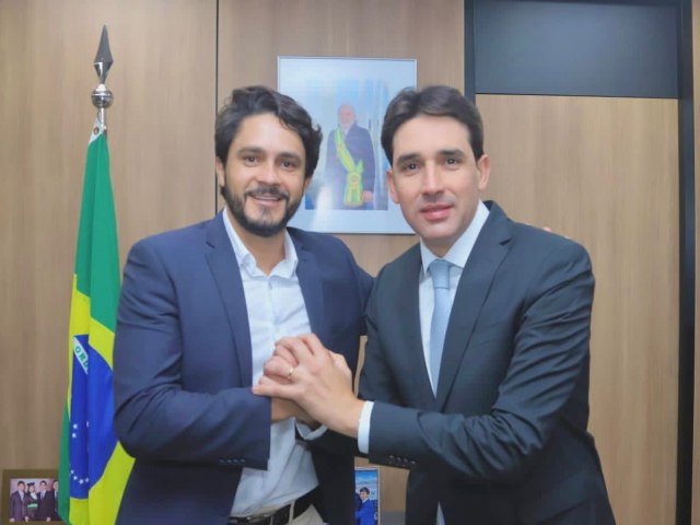 Natinho tem agenda com o Ministro de Portos em Aeroportos, Silvio Costa Filho em Brasília.