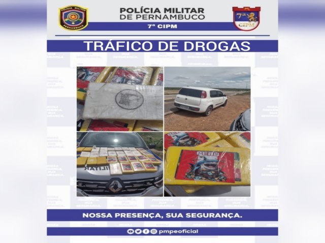 Policiais militares prendem 